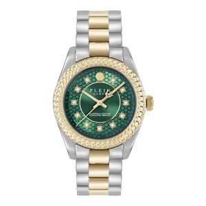 Philipp Plein Queen Supreme Crystal Watch Two Tone Womens